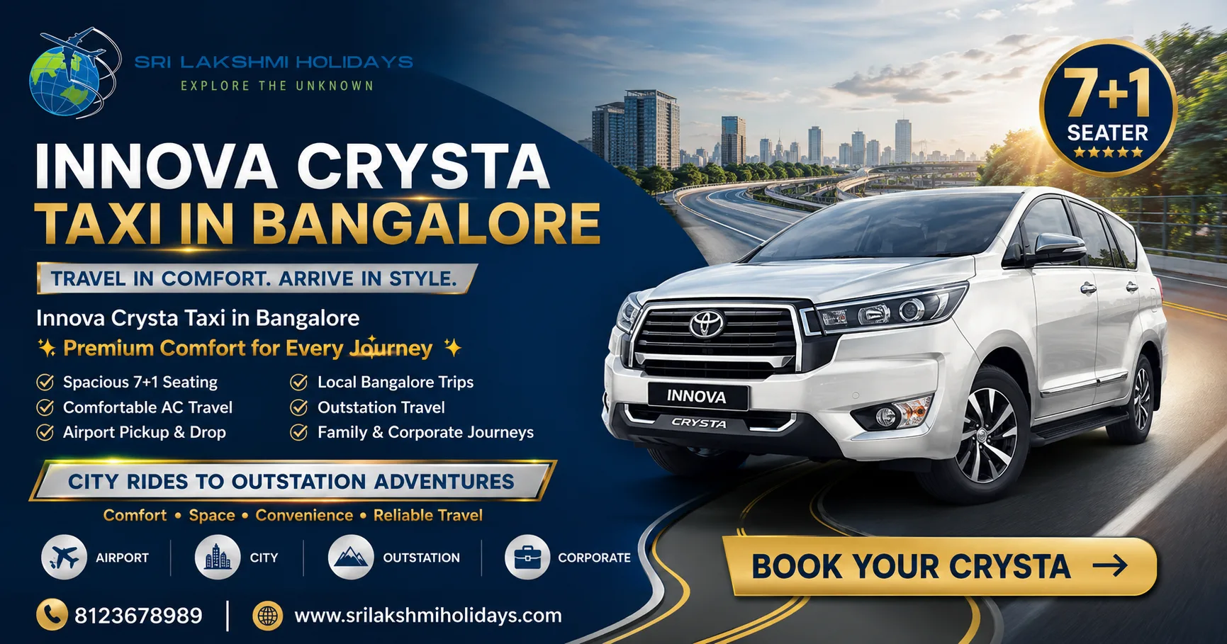 Looking for a Reliable Cab in Bangalore? Know Which Car Fits Your Trip