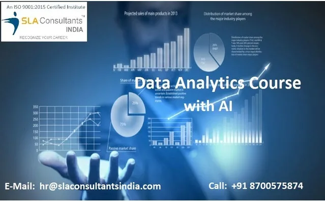 Data Analyst Course in Delhi for Digital Transformation Careers in 2027, Master Business Analytics, Dashboard Development and AI Applications for Organizational Growth by SLA Consultants India