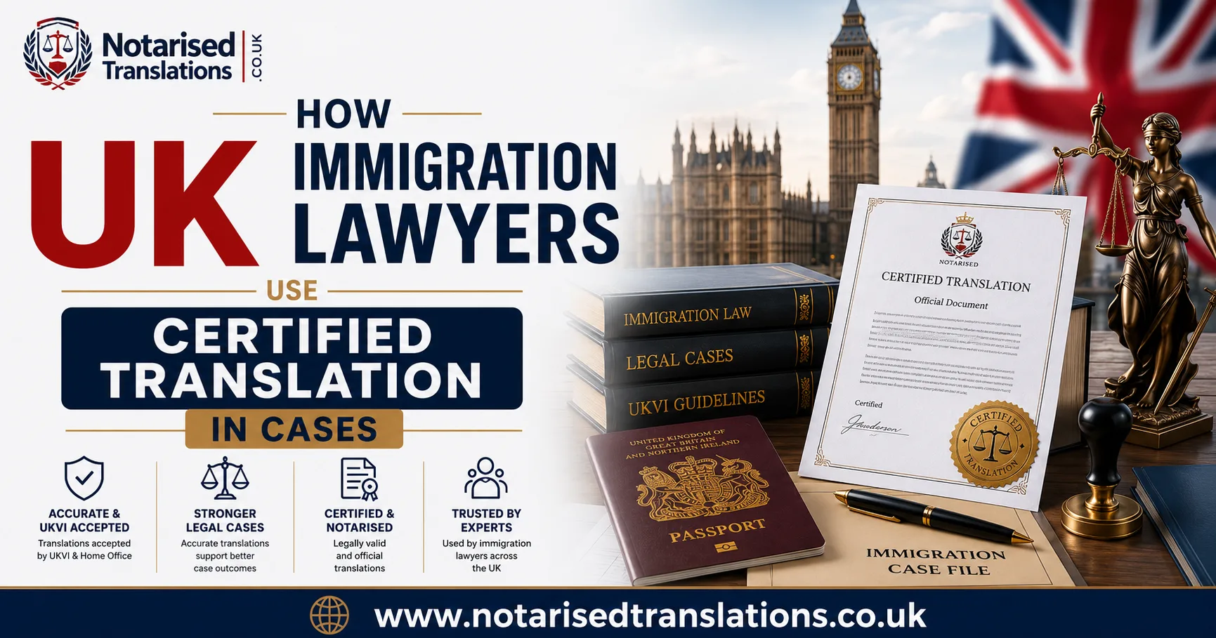 How UK Immigration Lawyers Use Certified Translation in Cases