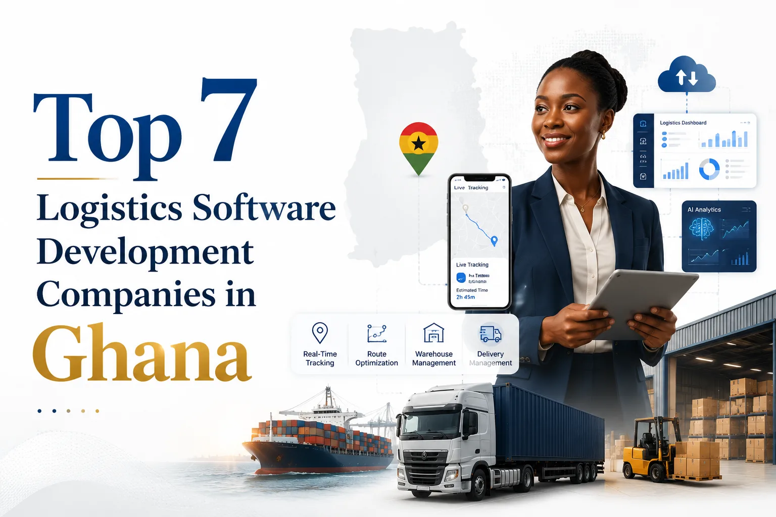 Top Rated Logistics Software Development Companies in Ghana