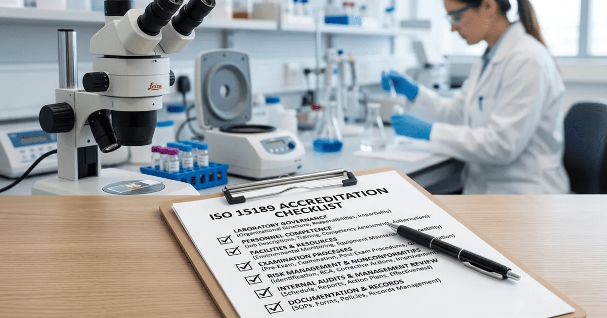 ISO 15189 Accreditation Checklist: What Should Laboratories Check?