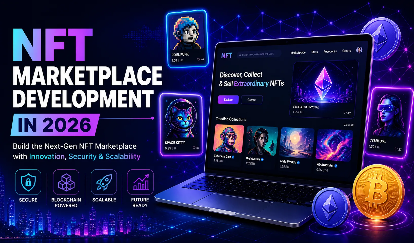 NFT Marketplace Development in 2026: Complete Guide to Building Your Own NFT Platform