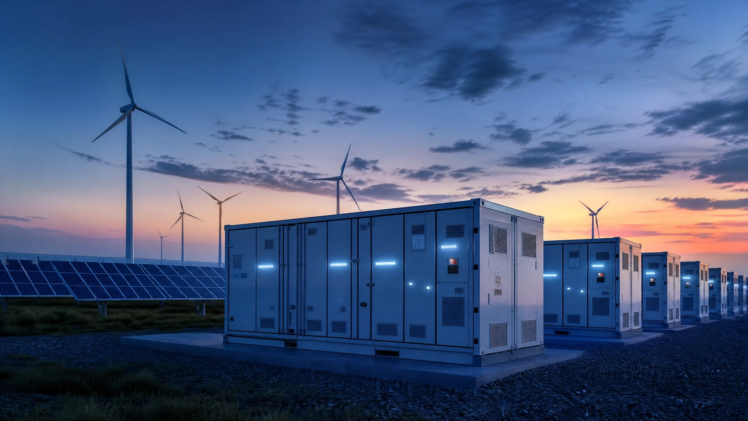 How a Battery Energy Storage System Supports Renewable Energy