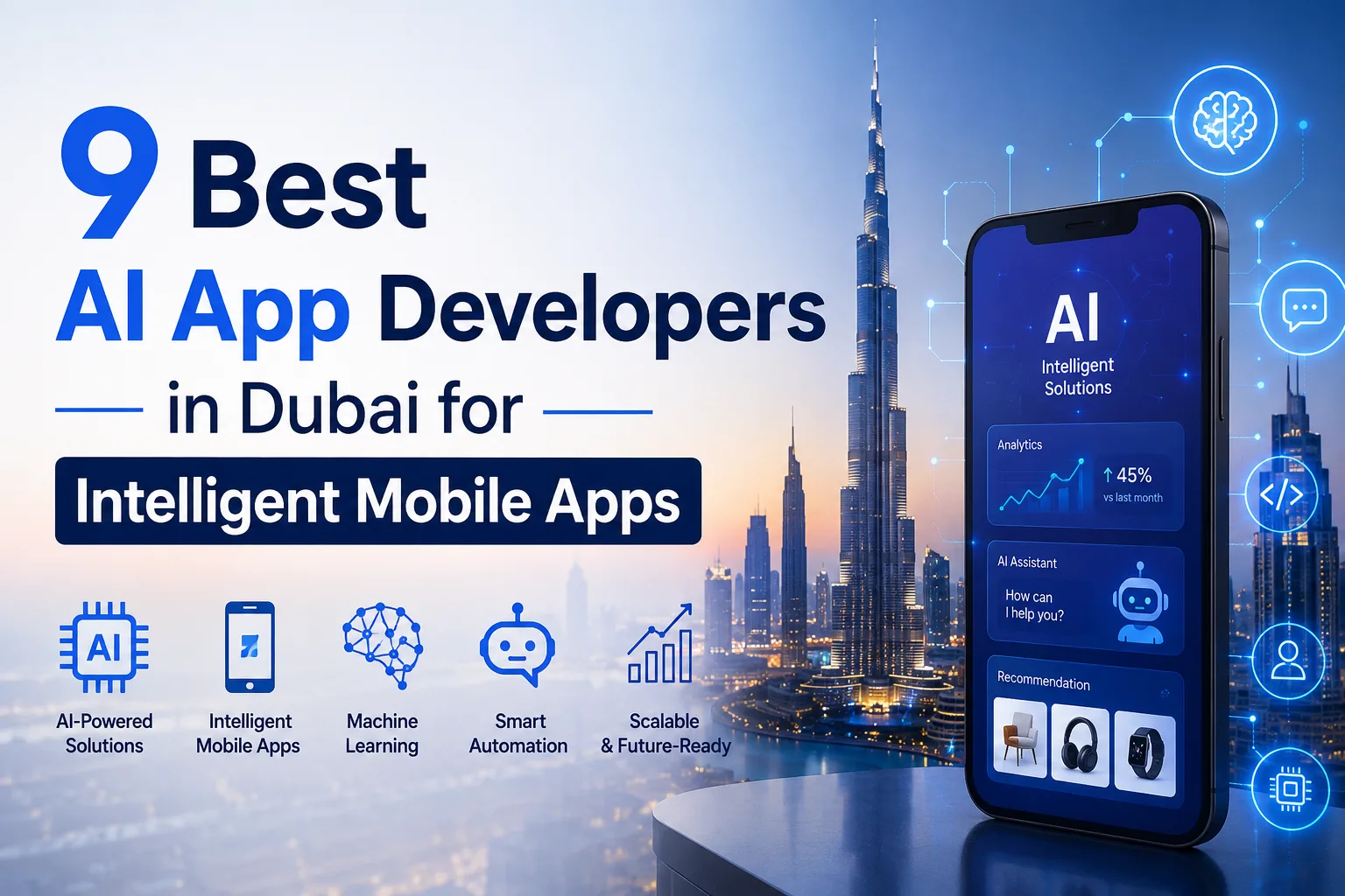 9 Best AI App Developers in Dubai for Intelligent Mobile Apps – 2026 Guide