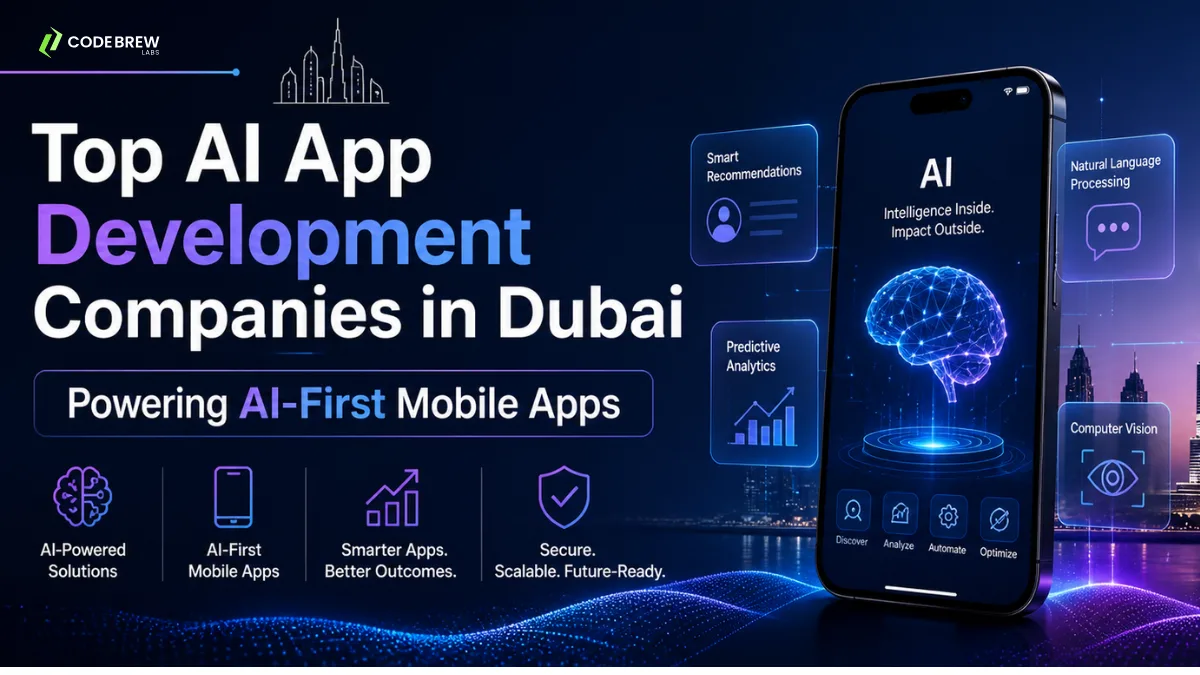 Top 10 AI App Development Companies in Dubai Powering AI-First Mobile Apps (2026)