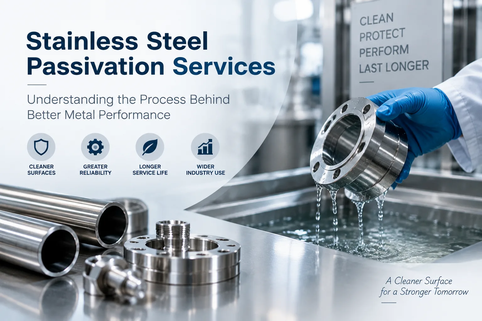 Stainless Steel Passivation Services: Understanding the Process Behind Better Metal Performance