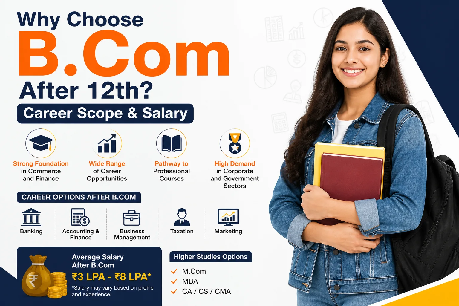 Why Choose BCom? Career Scope, Salary & Benefits