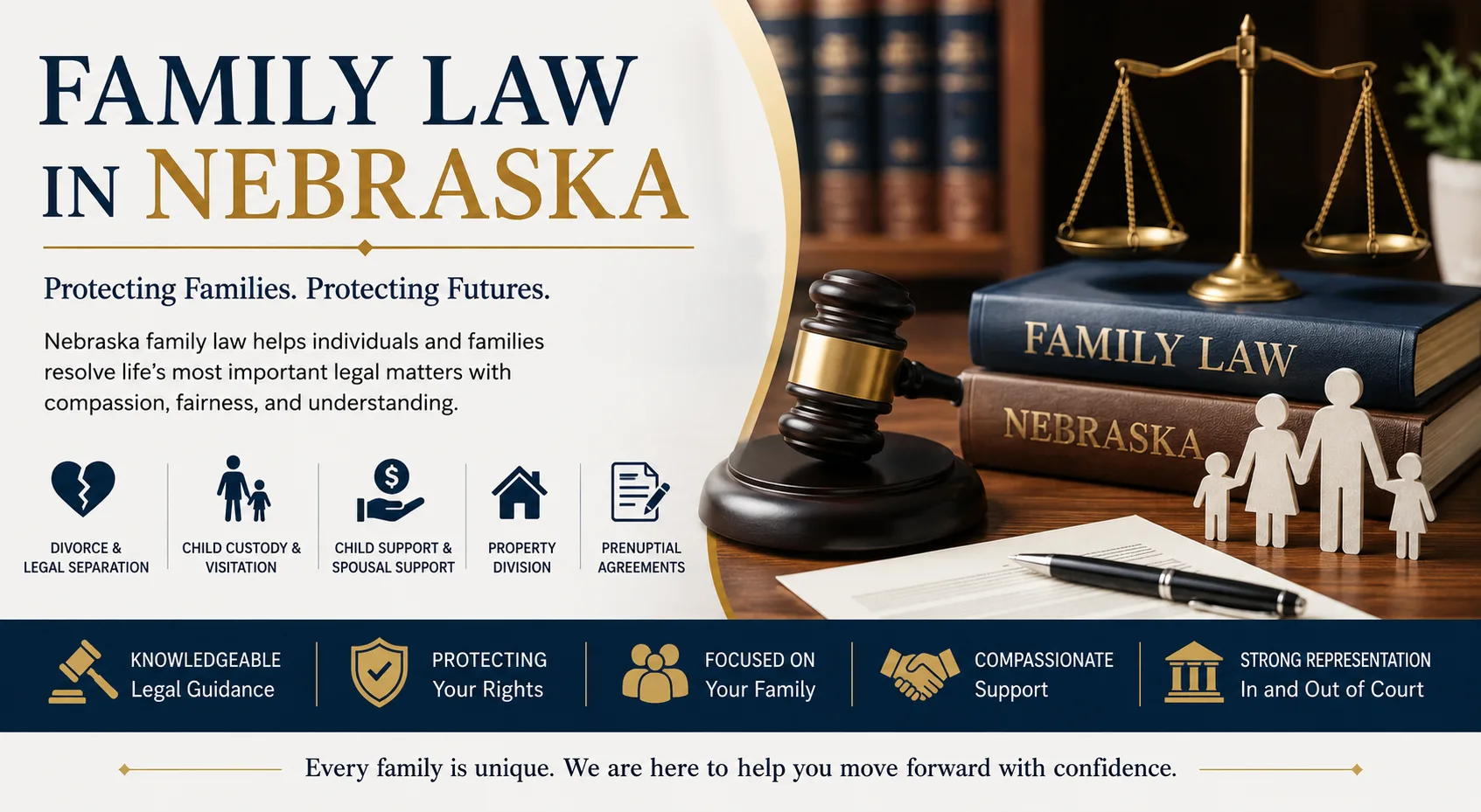 Family Lawyer in Nebraska: When Legal Guidance Matters Most