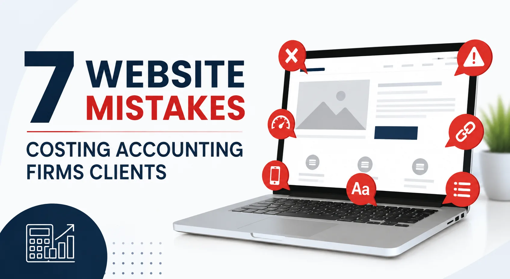 7 Website Mistakes Accounting Firms Should Fix to Get More Clients