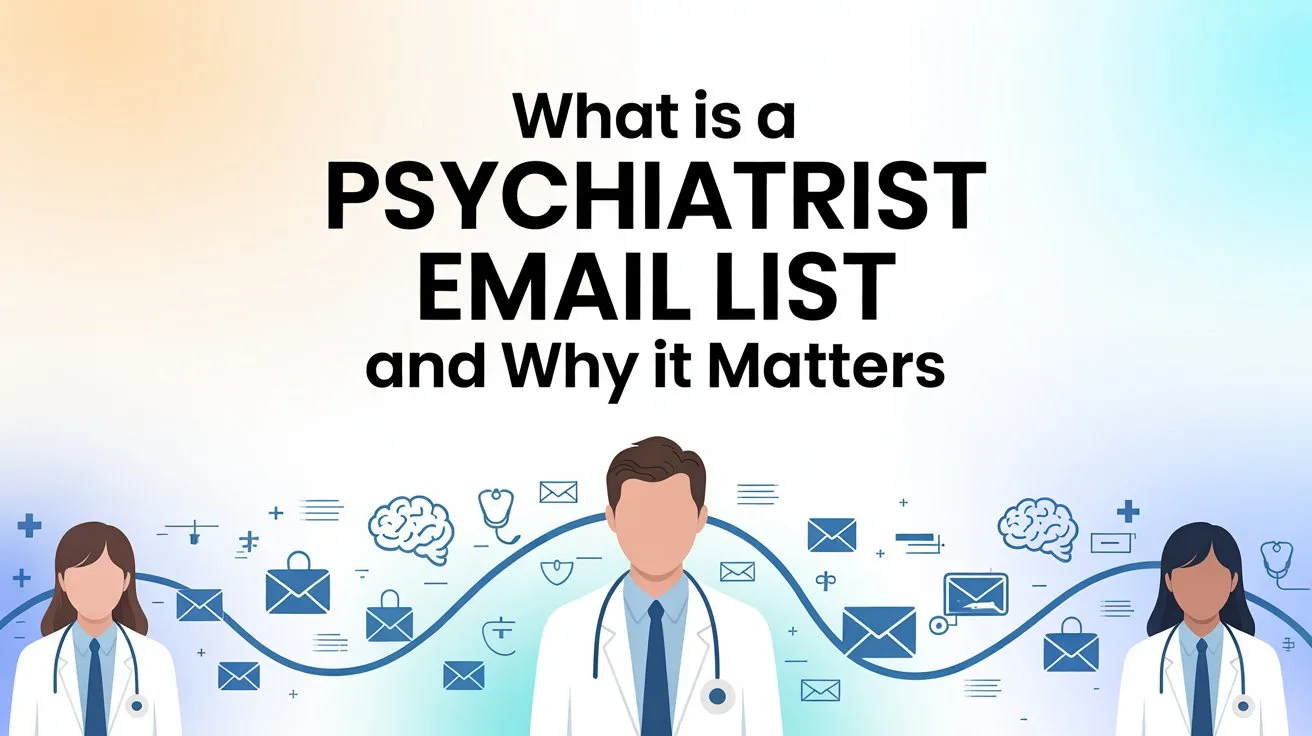 What Is a Psychiatrist Email List and Why It Matters