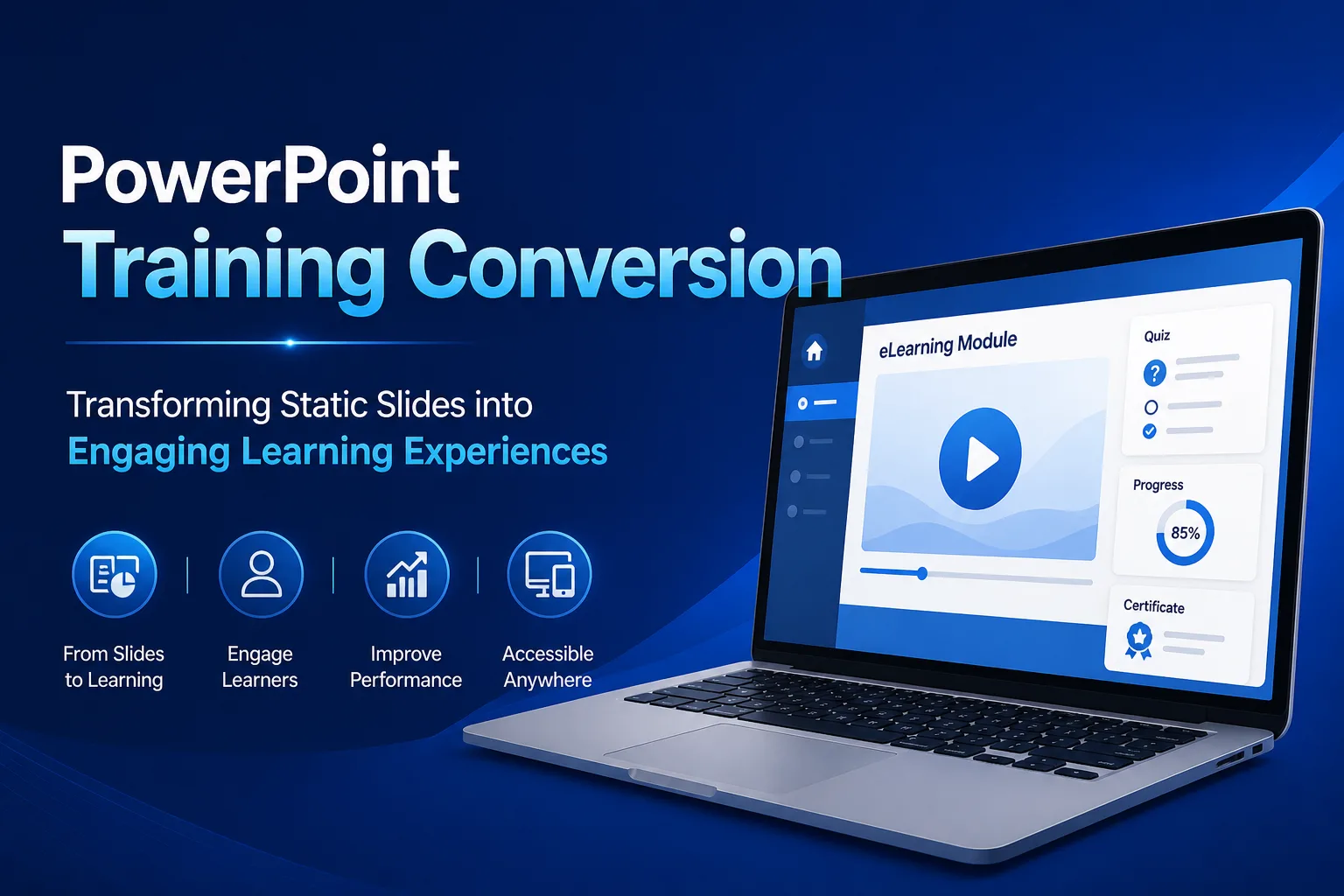 PowerPoint Training Conversion: Turning Static Slides into Scalable Learning Experiences