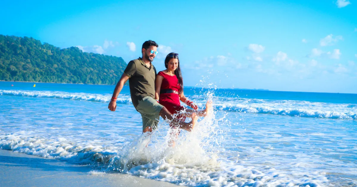 Turn Your Vacation into Timeless Memories with a Photoshoot at Radhanagar Beach