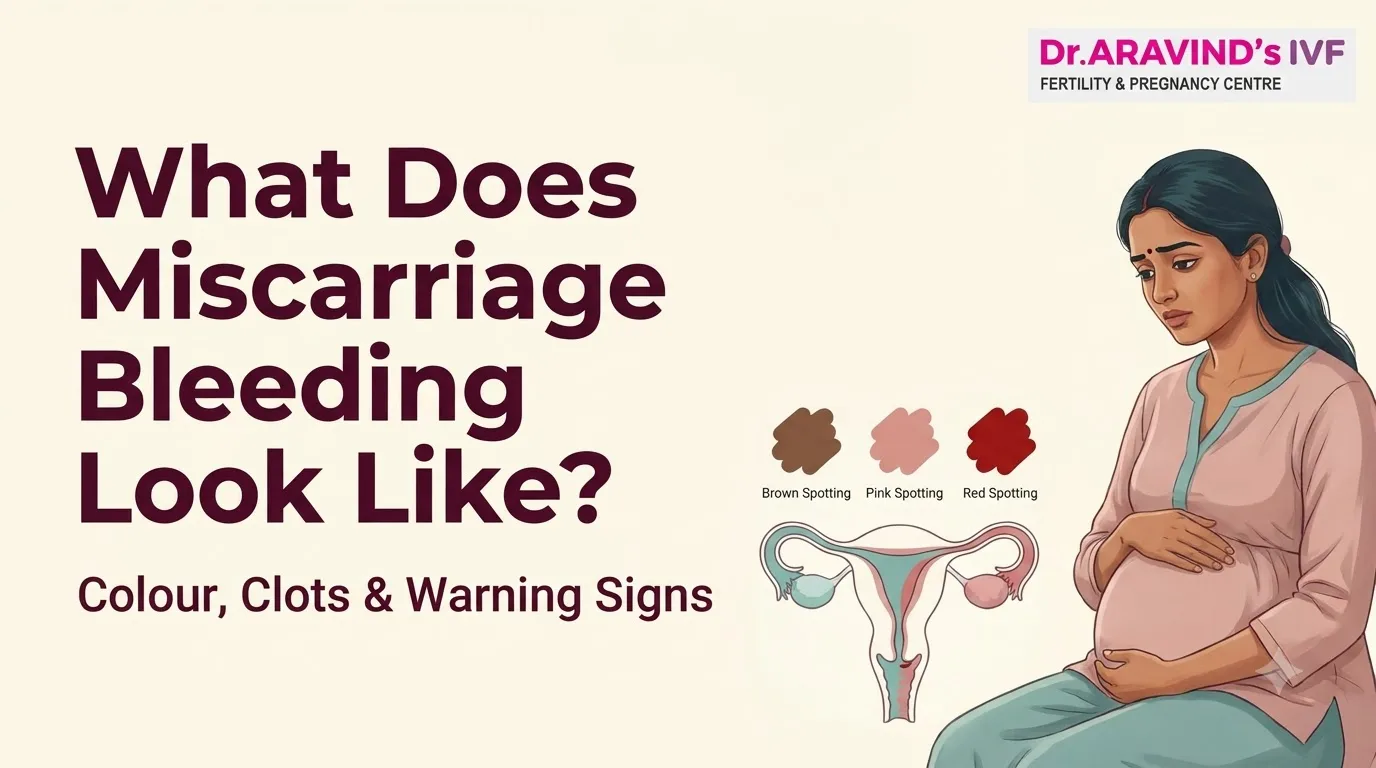 What Does Miscarriage Bleeding Look Like? Colour, Clots and Warning Signs