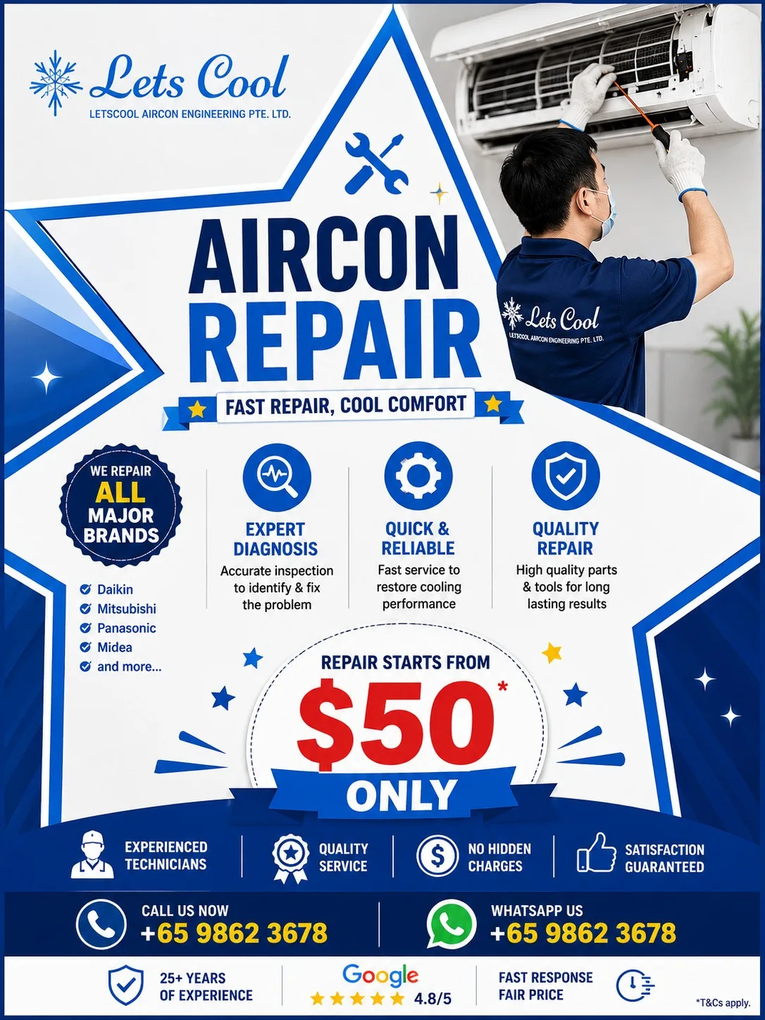 How Much Does Aircon PCB Repair Cost in Singapore?