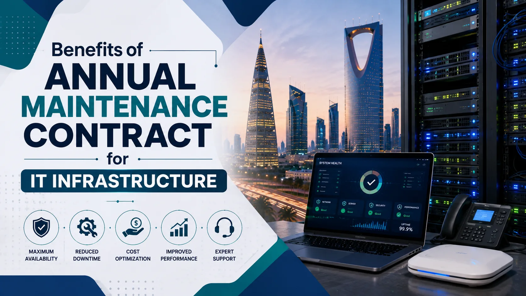 Benefits of Annual Maintenance Contract for IT Infrastructure