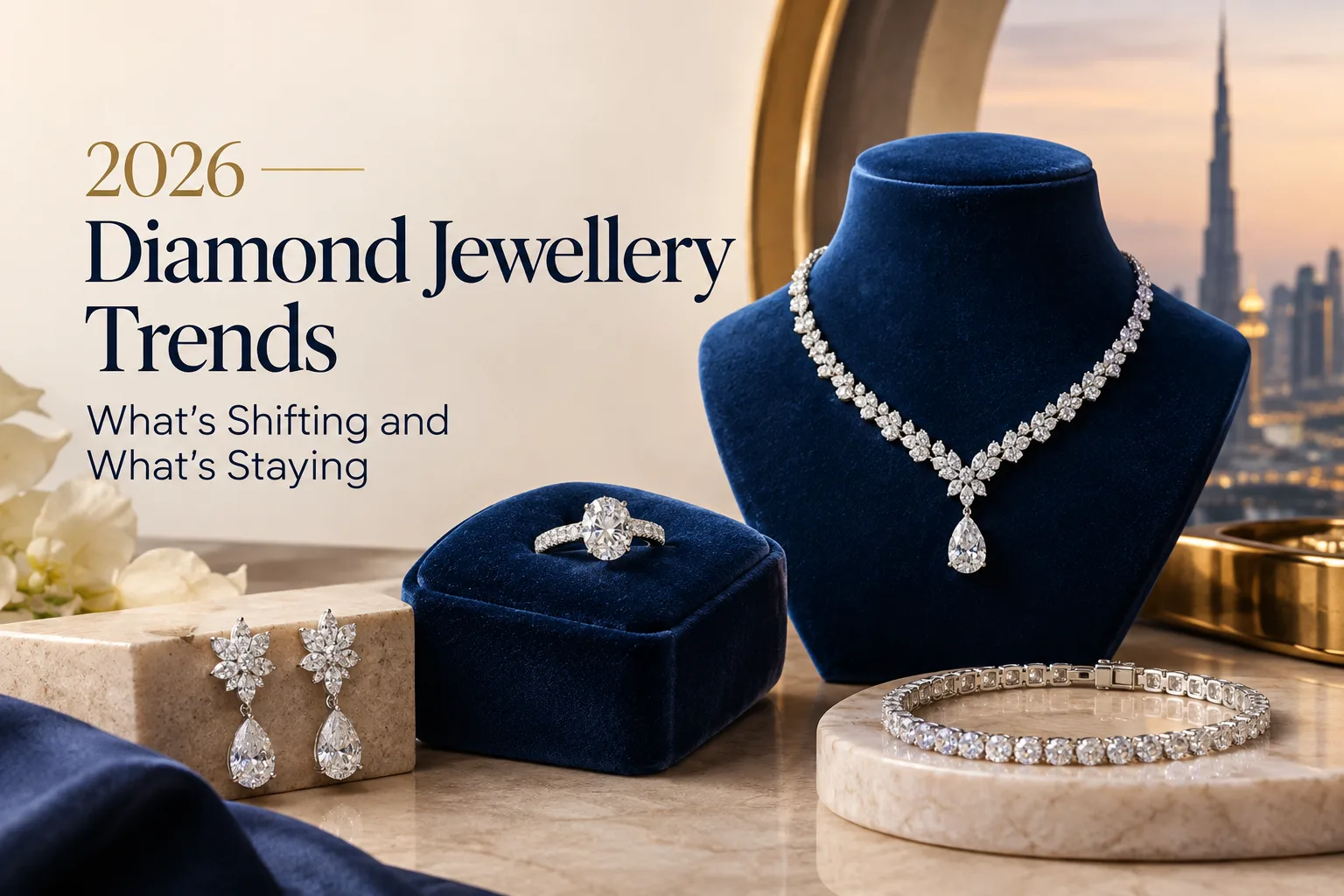2026 Diamond Jewellery Trends — What's Shifting and What's Staying