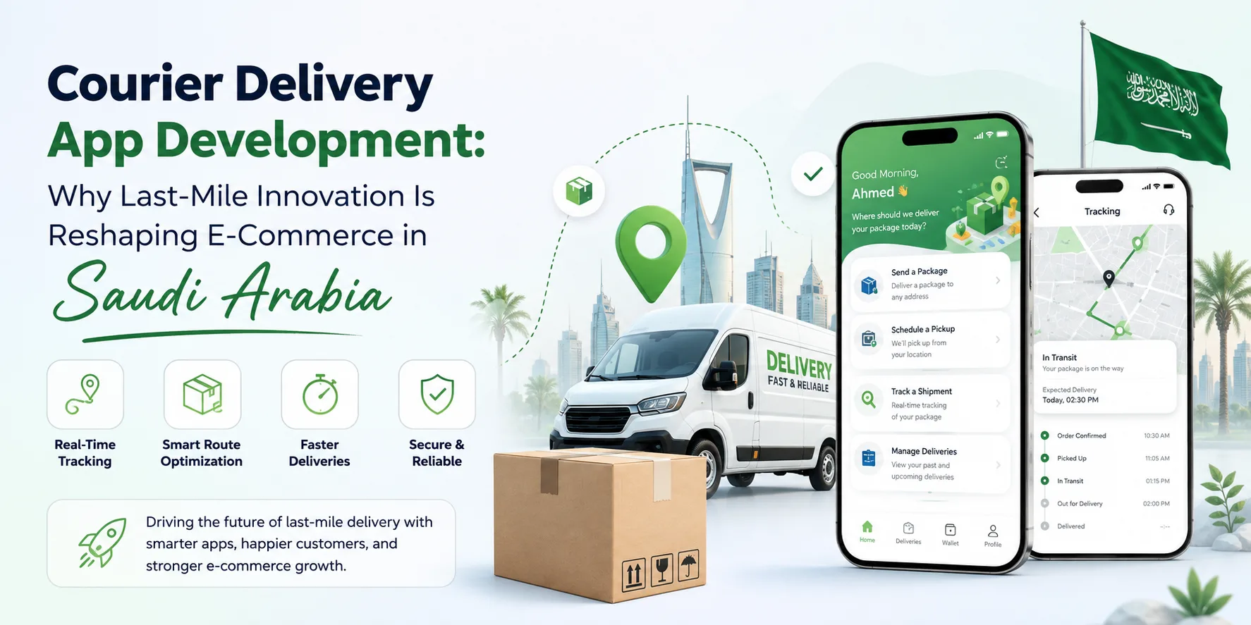 Courier Delivery App Development: Why Last-Mile Innovation Is Reshaping E-Commerce in Saudi Arabia
