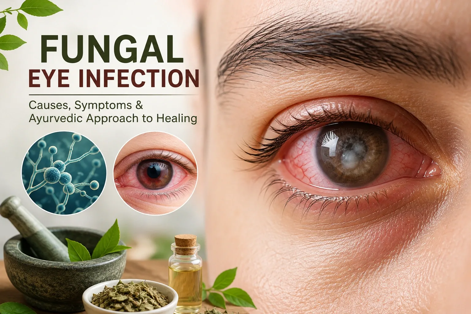 Fungal Eye Infection: Causes, Symptoms, Treatment Options and Ayurvedic Approach