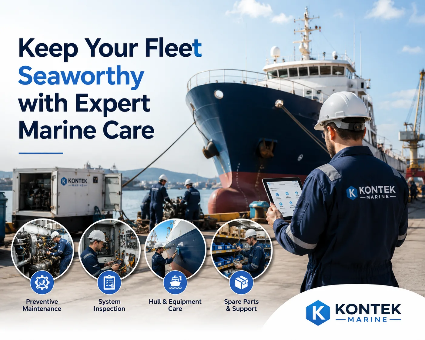 Keep Your Fleet Seaworthy with Expert Marine Care