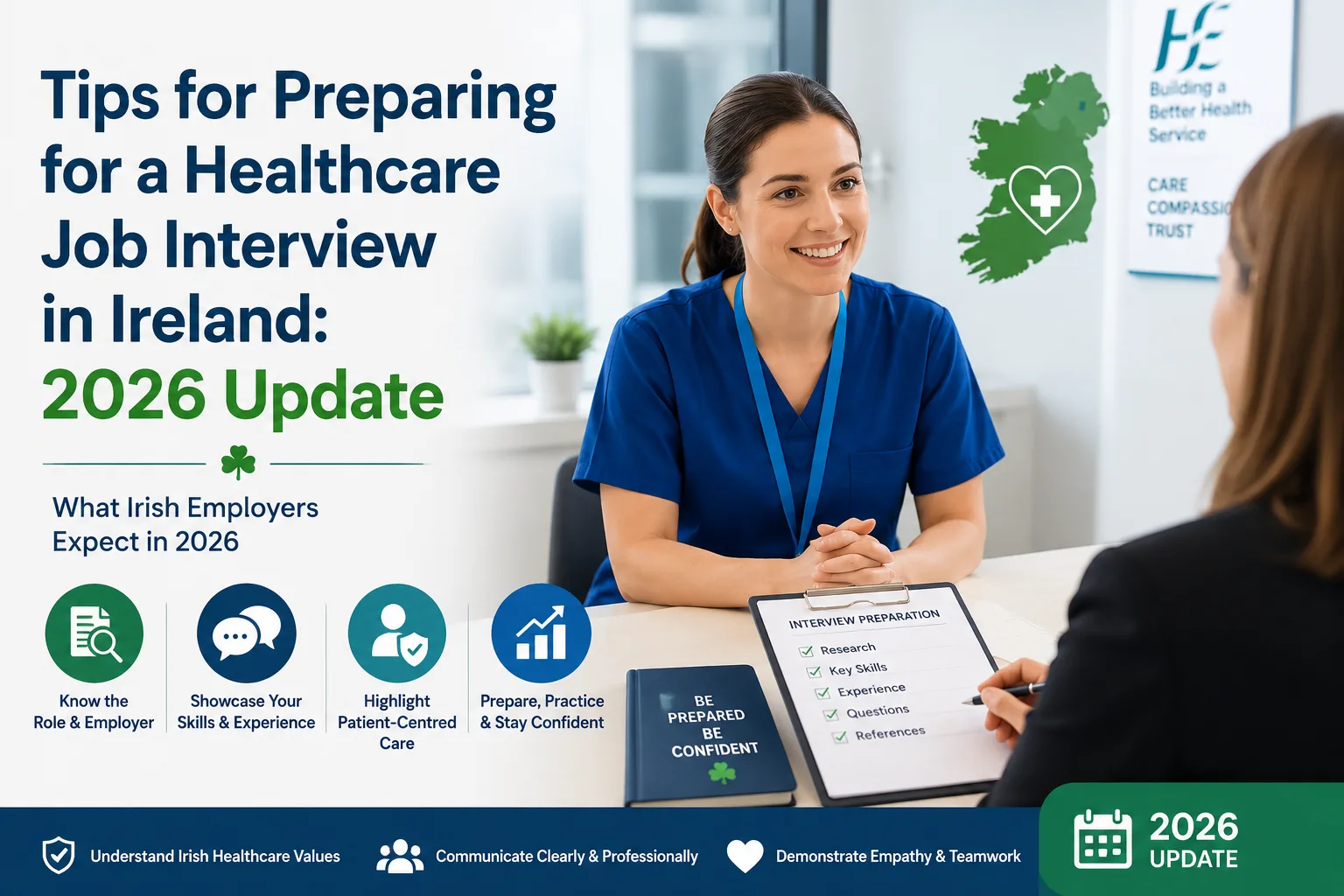 Healthcare Job Interview Tips in Ireland: 2026 Preparation Guide