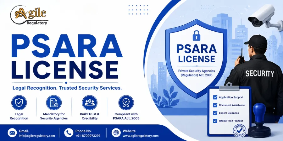 PSARA Certificate for Security Agency Registration India
