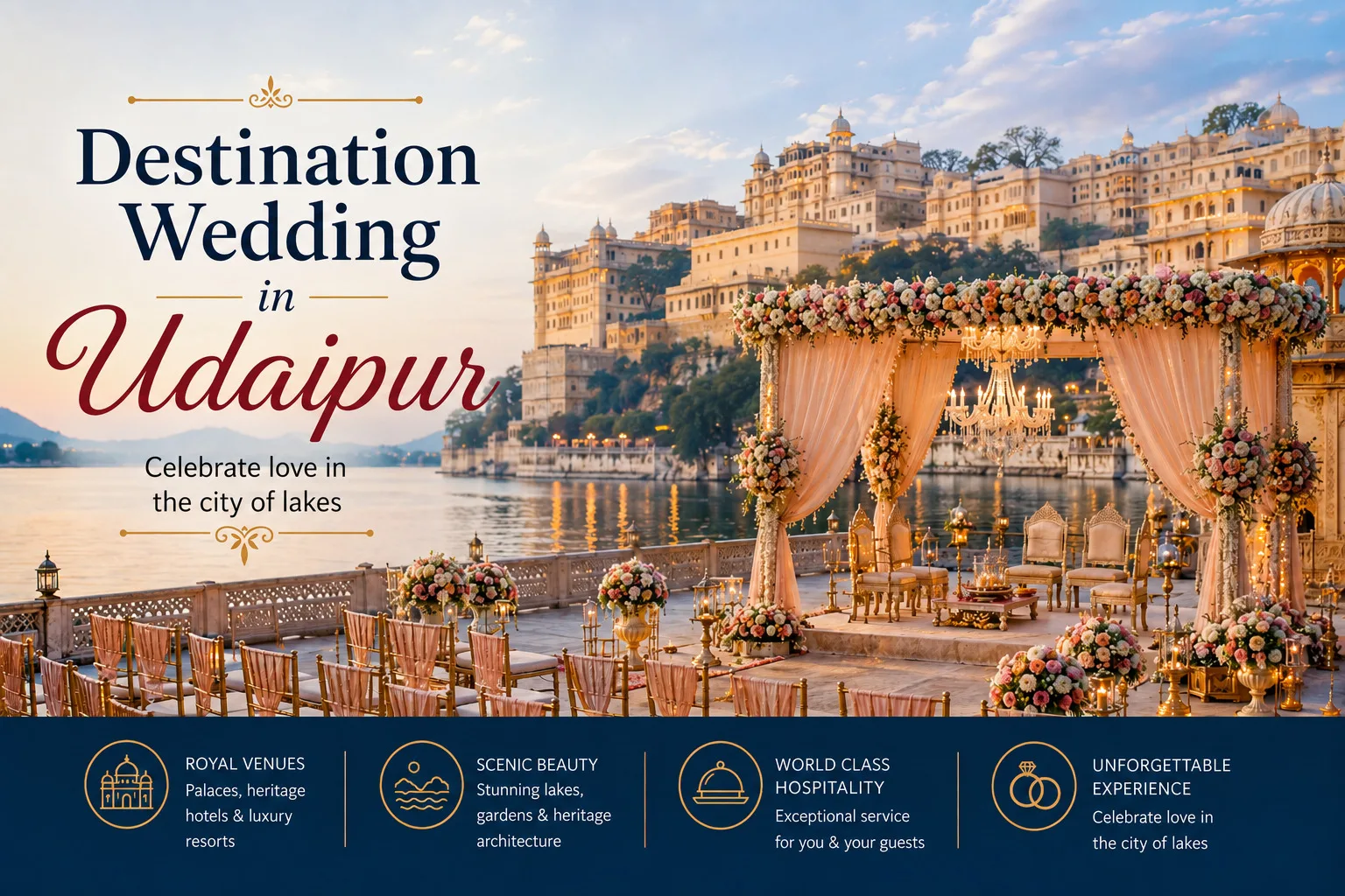 Why Choose a Destination Wedding in Udaipur for Your Celebration?