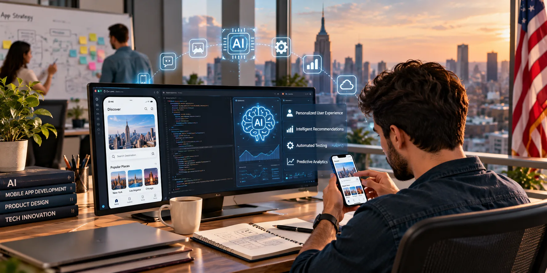 What Is the Role of AI in Mobile App Development Services in USA?