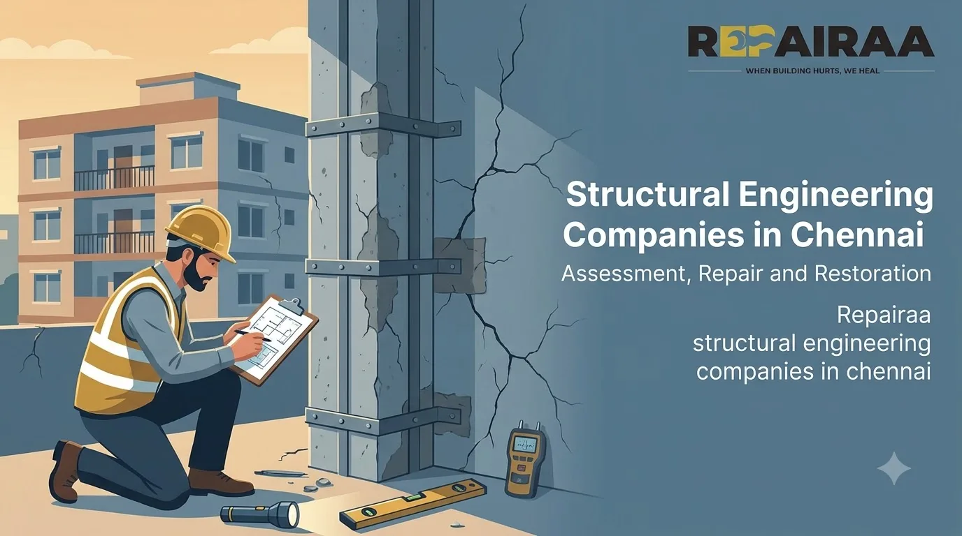 Structural Engineering Companies in Chennai: Assessment, Repair, and Restoration
