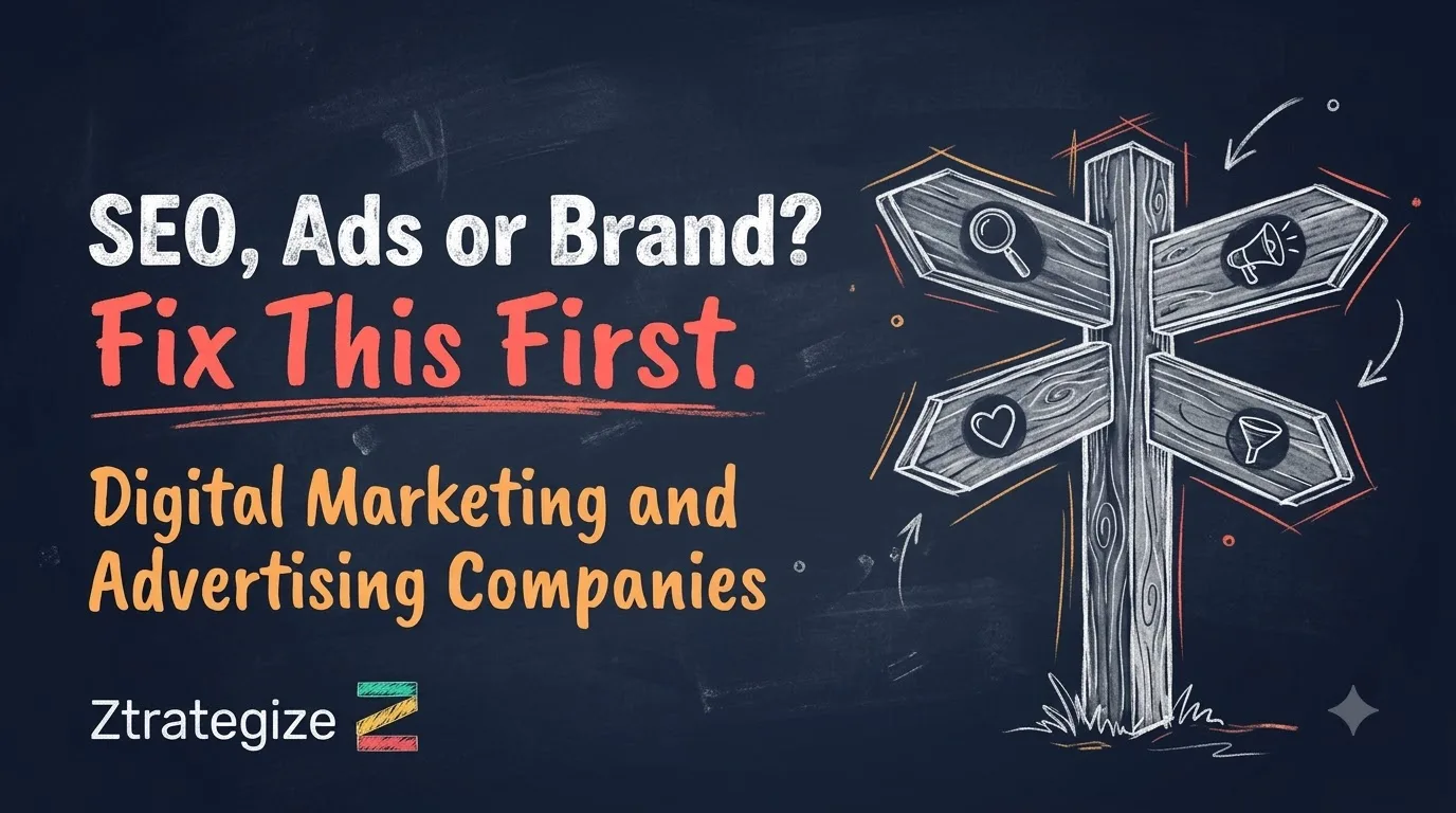 Digital Marketing and Advertising Companies: SEO, Ads or Brand First?