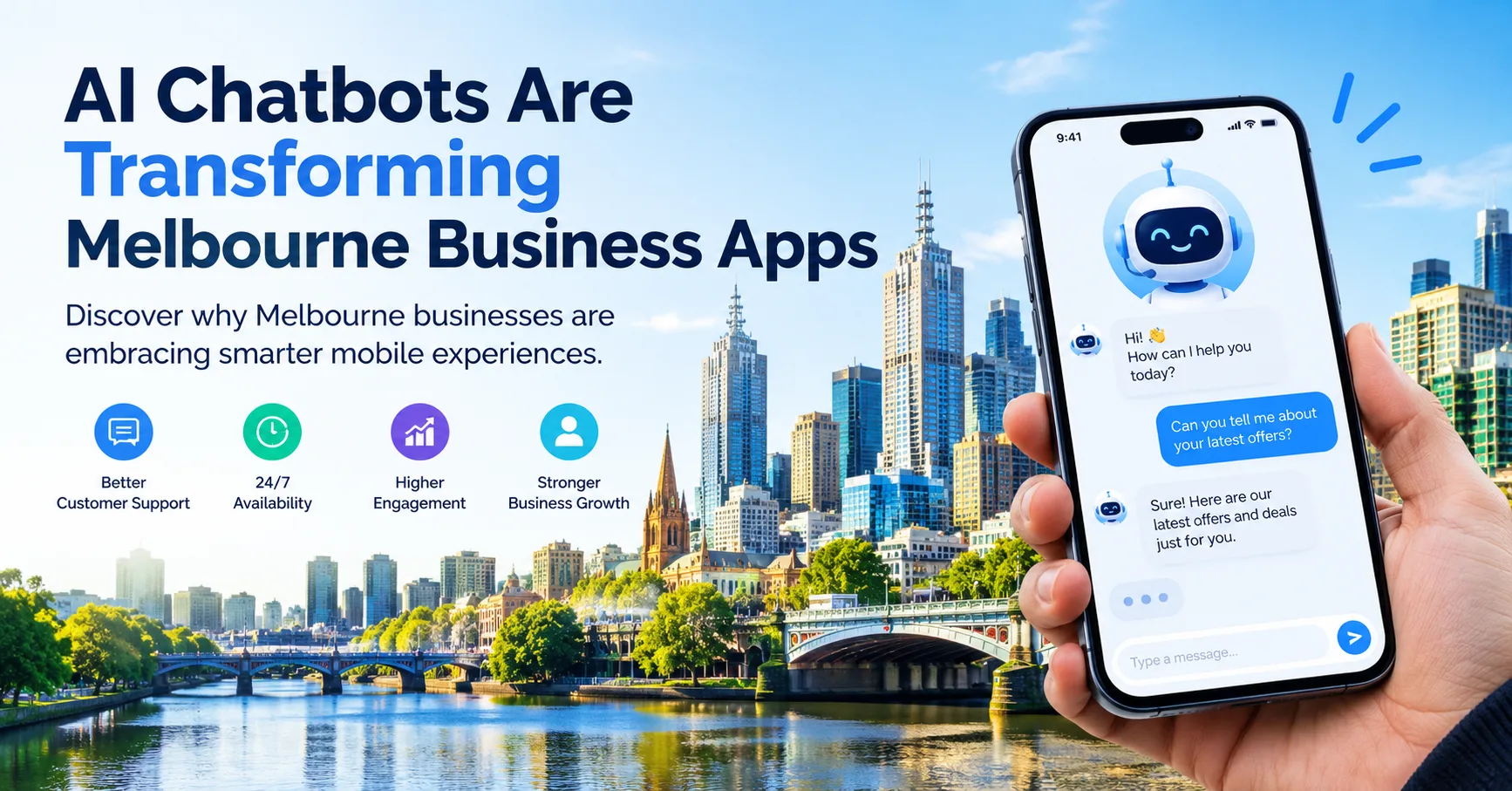 Why Melbourne Businesses Are Adding AI Chatbots to Their Mobile Apps