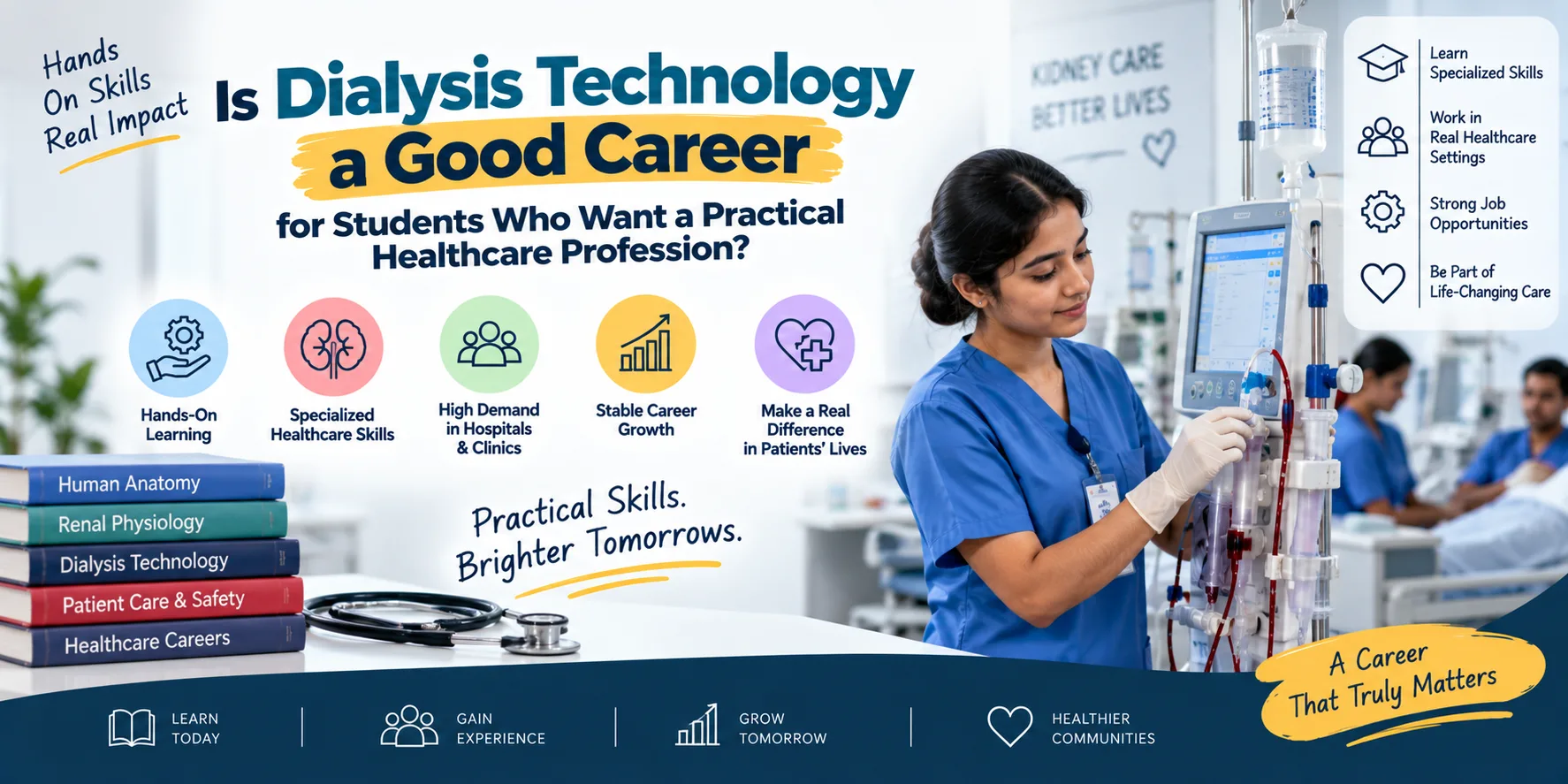 Is Dialysis Technology a Good Career for Students Who Want a Practical Healthcare Profession?