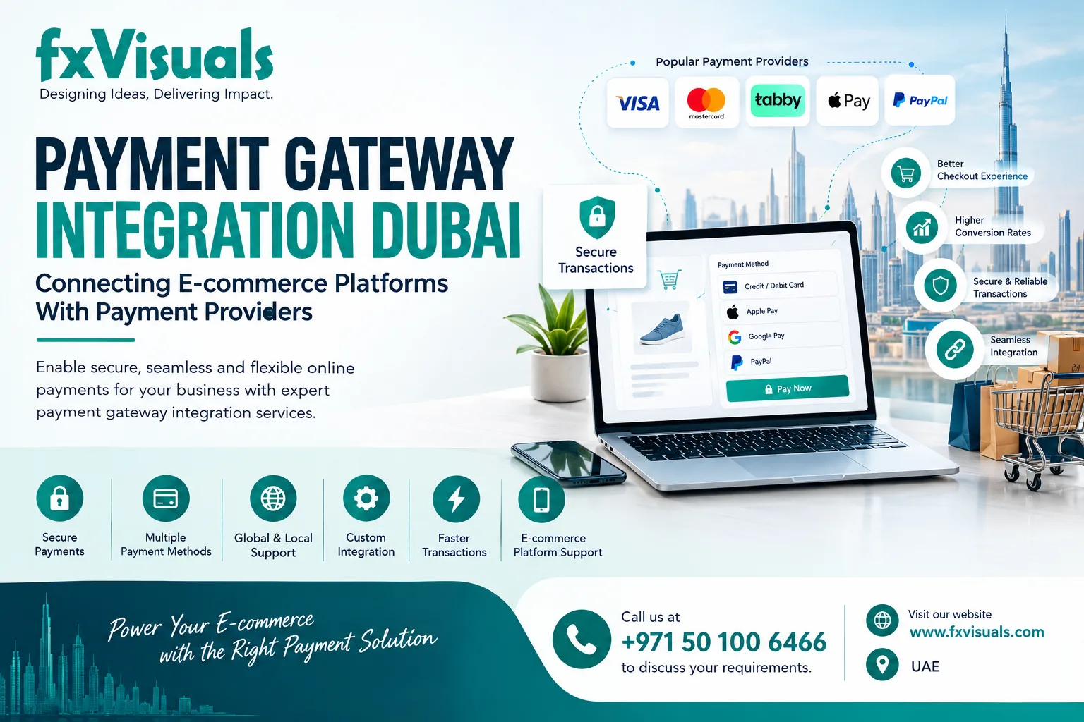 Payment Gateway Integration Dubai: Connecting E-commerce Platforms With Payment Providers