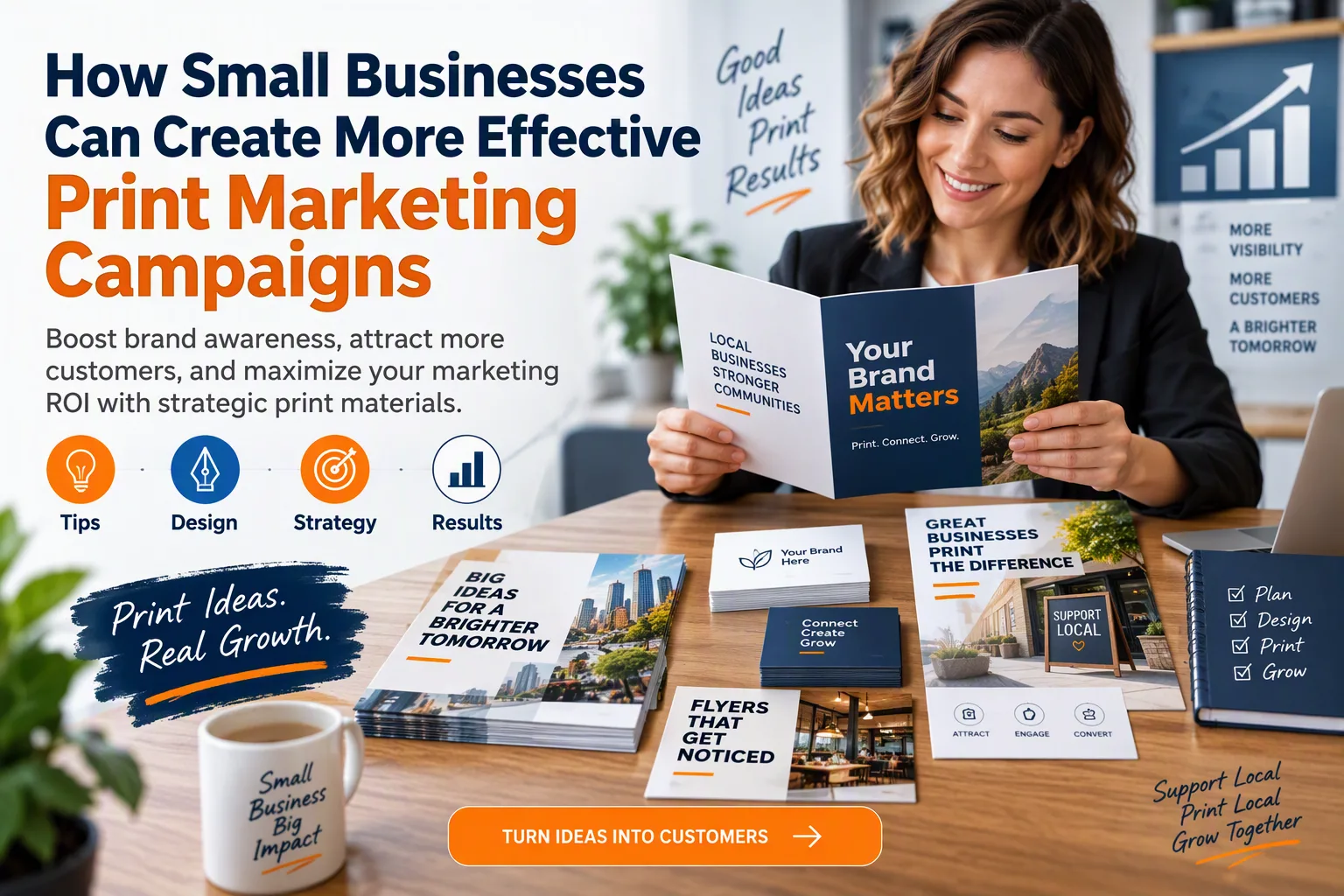 How Small Businesses Can Create More Effective Print Marketing Campaigns