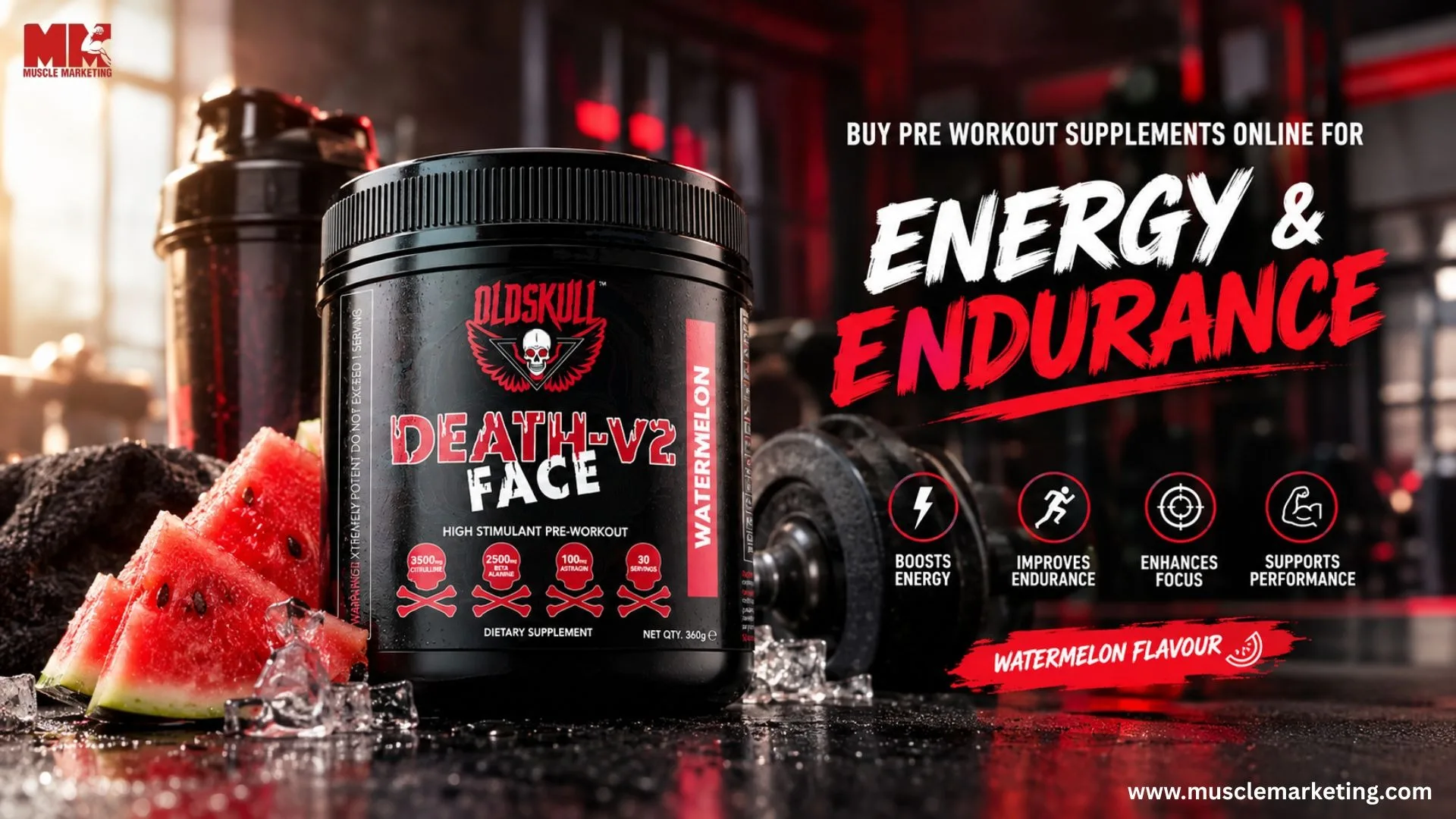 Buy Pre Workout Supplements Online for Energy & Endurance