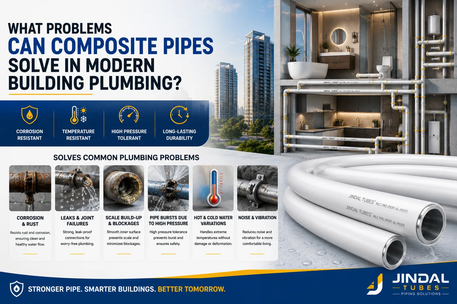 What Problems Can Composite Pipes Solve in Modern Building Plumbing?