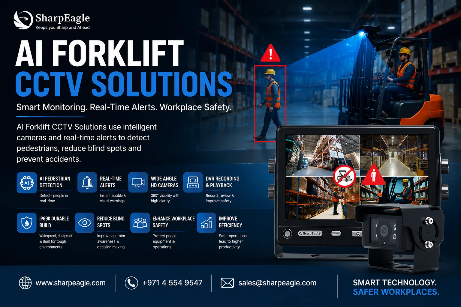 Why UAE Warehouses Are Investing in AI Forklift CCTV Solutions