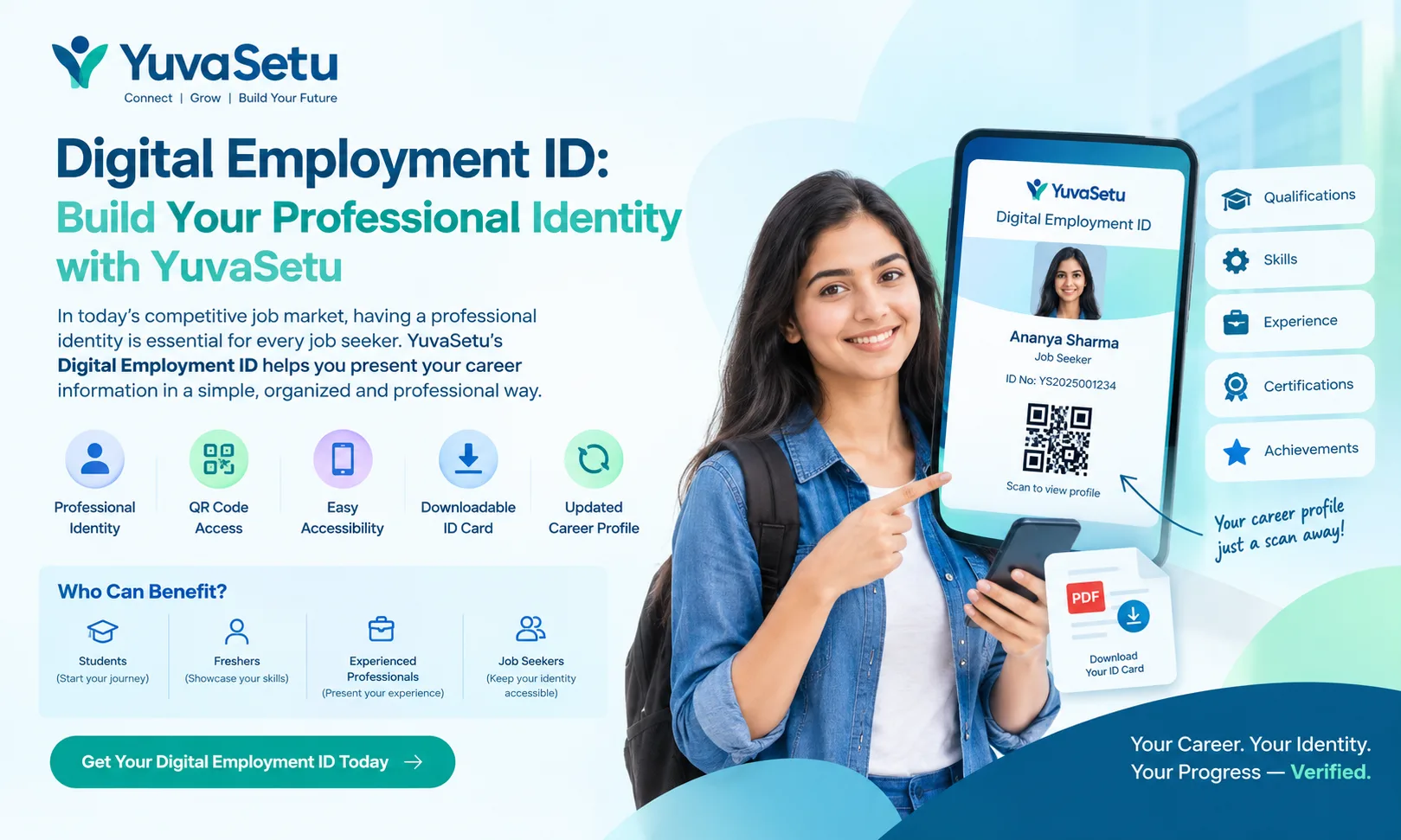 Digital Employment ID: Build Your Professional Identity with YuvaSetu