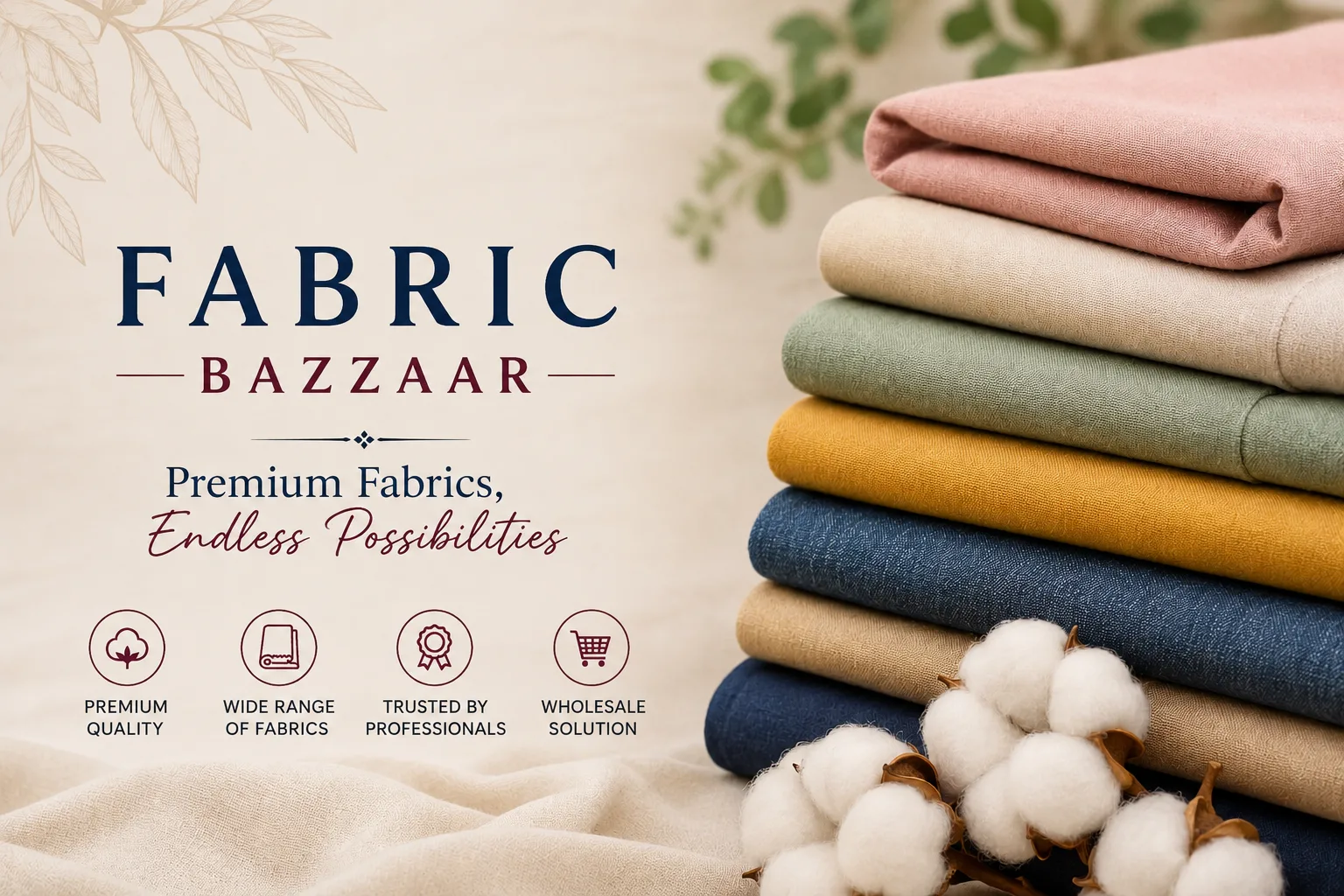 Different Types of Cotton Fabrics and Their Uses: A Complete Guide for Buyers and Designers