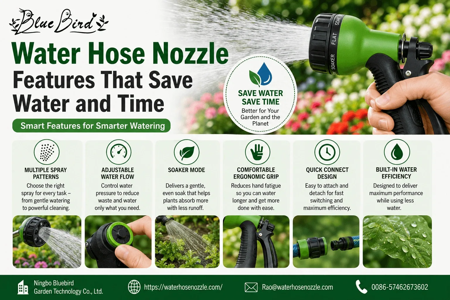 Reliable Garden Hose Tap Connector for Garden Water Hose