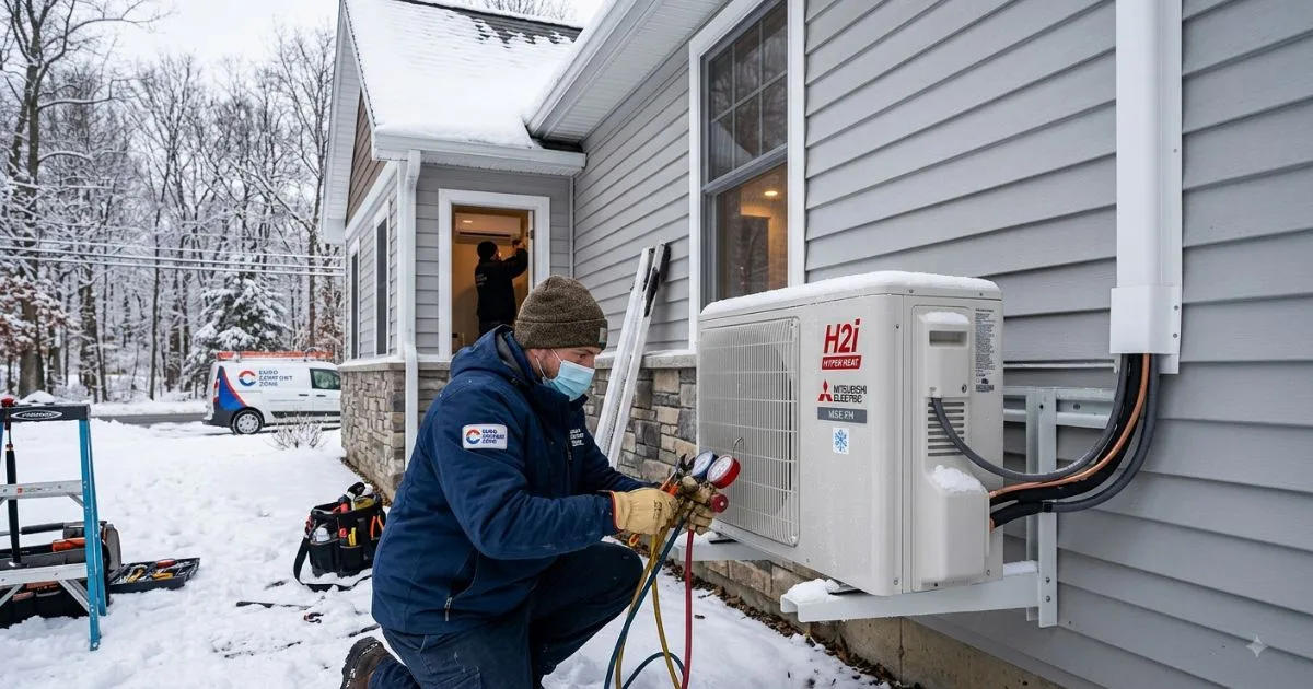 Hyper Heat Mini Split Installation: Reliable Year-Round Comfort in Cold Weather