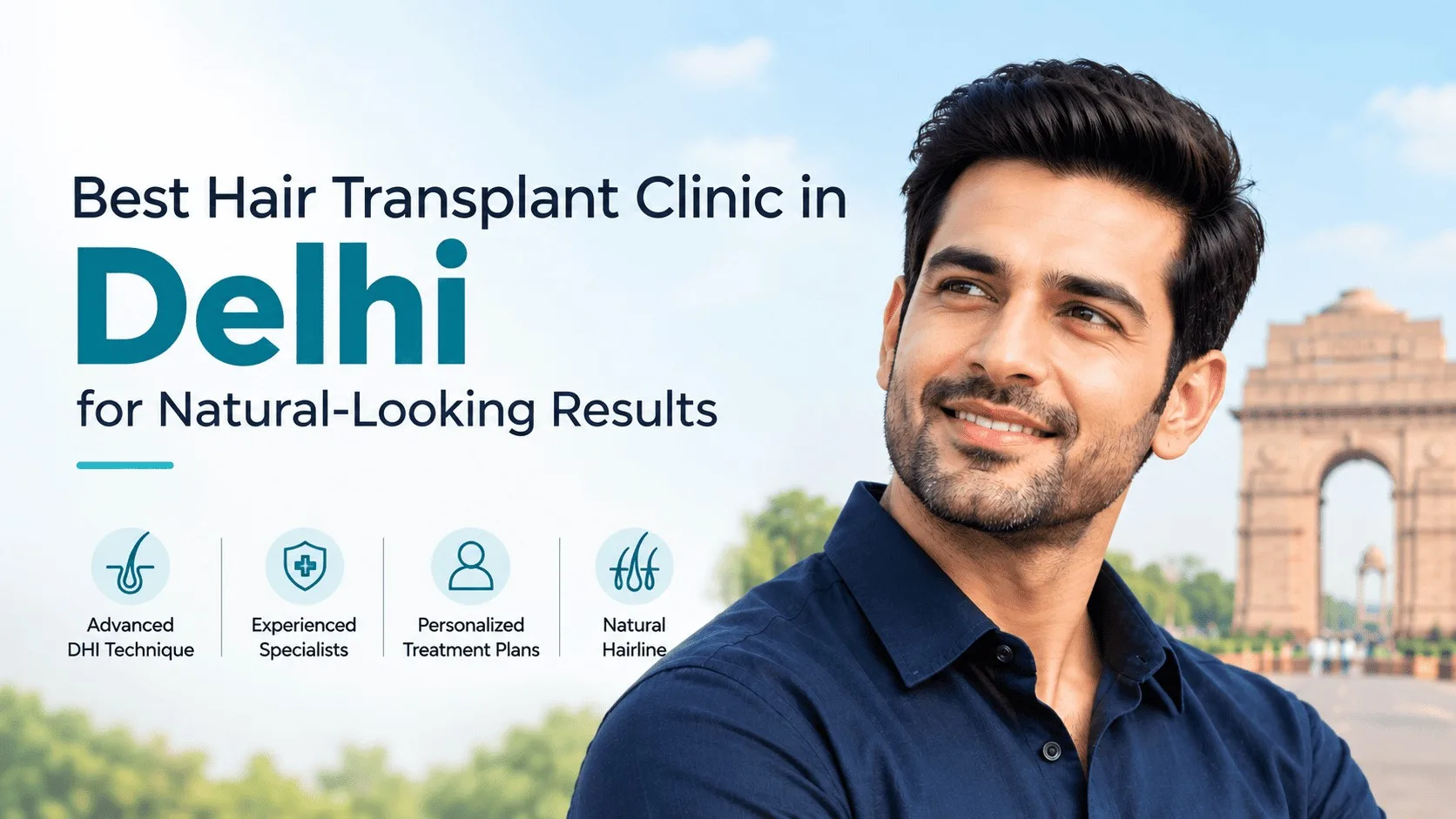 Best Hair Transplant Clinic in Delhi for Natural-Looking Results