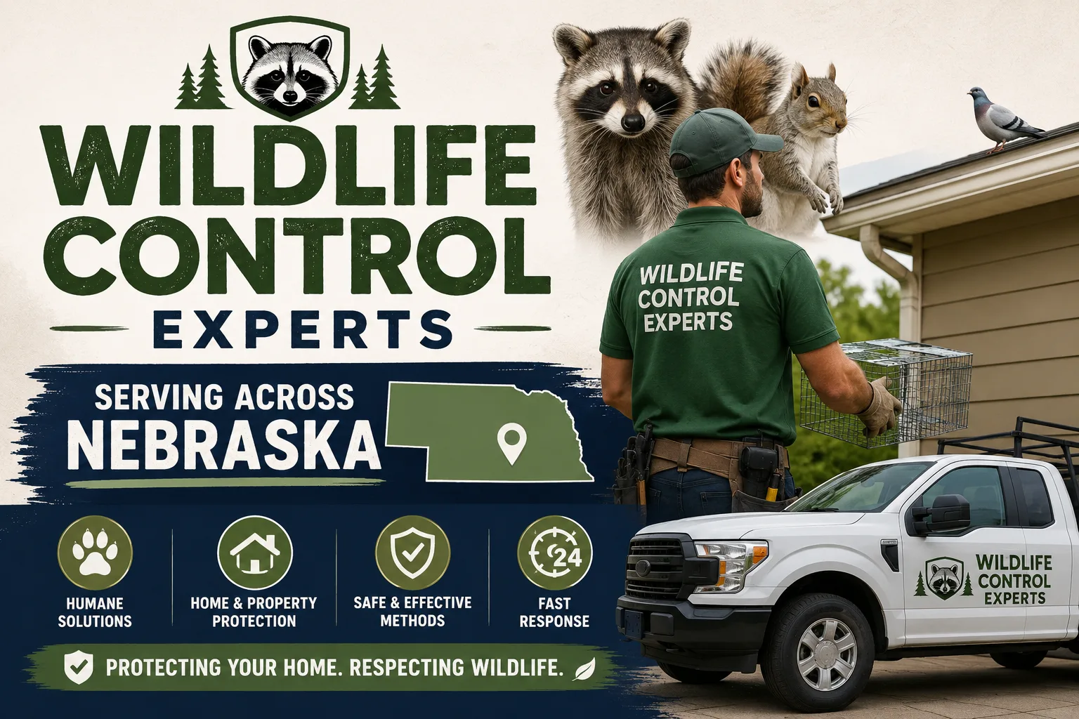 Wildlife Control Omaha NE: Protecting Your Home and Business from Unwanted Wildlife