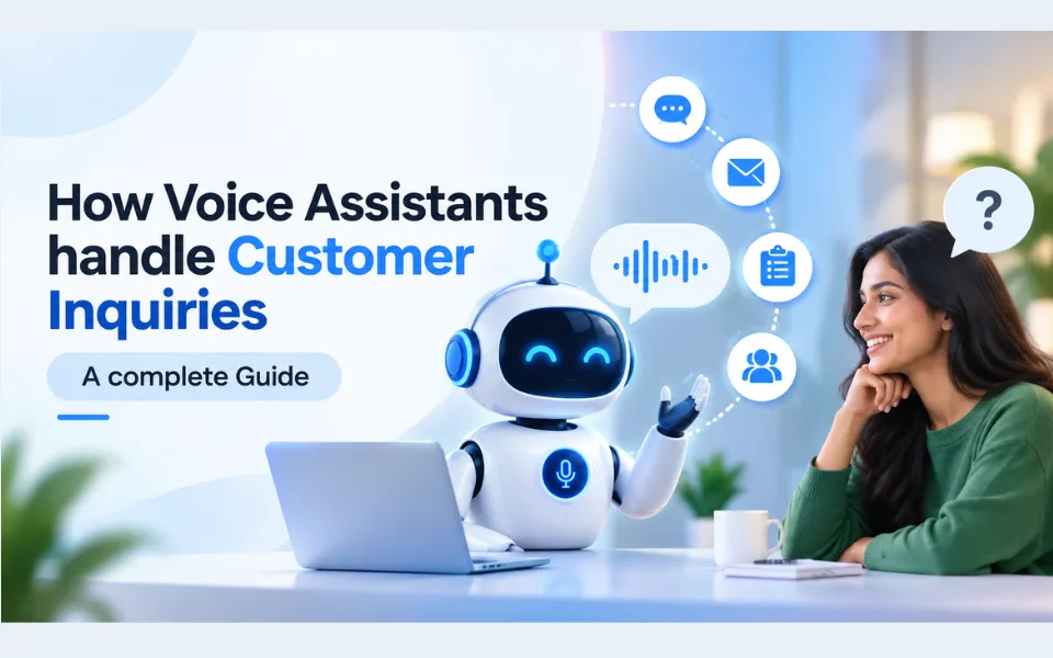 How Voice Assistants Handle Customer Inquiries: A Complete Guide?