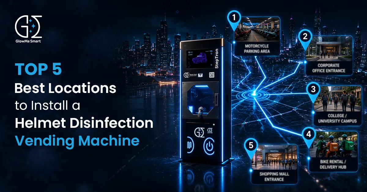 Top 5 Best Locations to Install a Helmet Disinfection Vending Machine