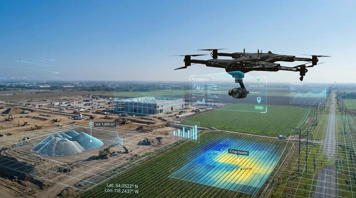 Drone Data Analysis: Turning Aerial Data into Actionable Business Insights
