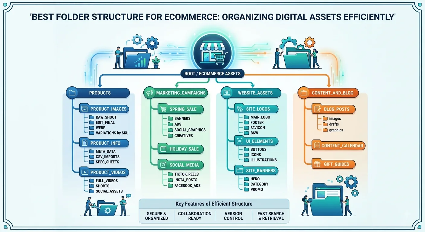 Best Folder Structure for Ecommerce: Organizing Digital Assets Efficiently