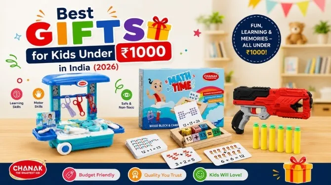 Best Gifts for Kids Under ₹1000 in India (2026) | Chanak
