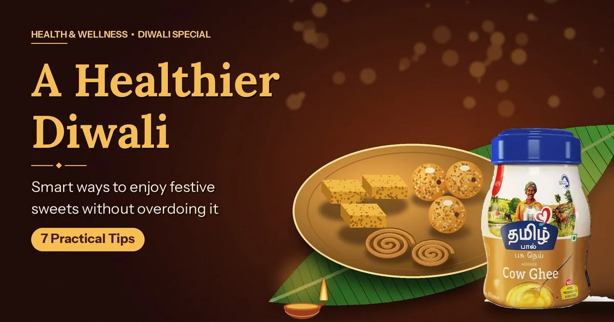 A Healthier Diwali: 7 Smart Ways to Enjoy Festive Sweets Without Overdoing It