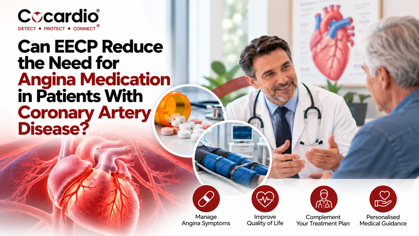 Can EECP Reduce the Need for Angina Medication in Patients With Coronary Artery Disease?
