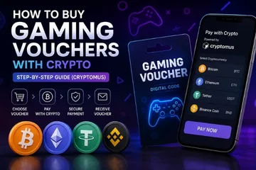How to Buy Gaming Vouchers With Crypto: Step-by-Step Cryptomus Guide